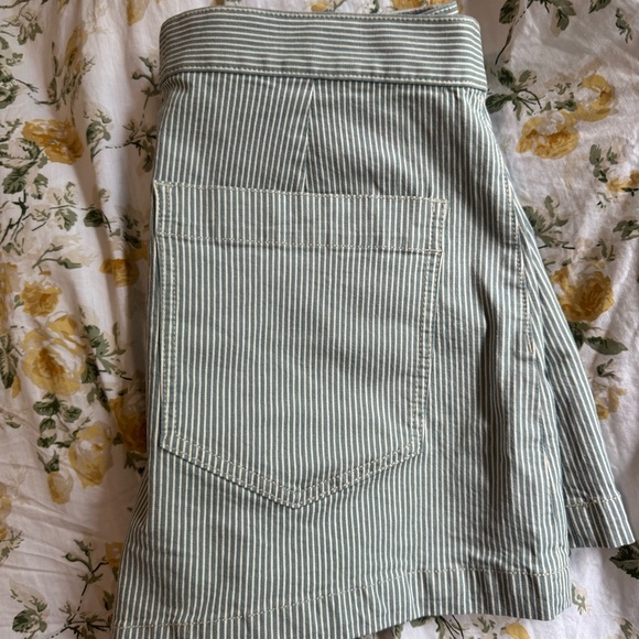 Madewell The Denim Emmett Short in Yarn-Dyed Stripe: Welt Pocket Edition NWT - Picture 8 of 10